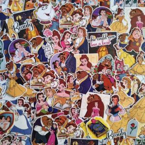 Beauty and the beast stickers