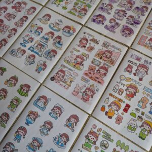 cutie stickers sheets