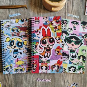 powerpuff girls notebooks