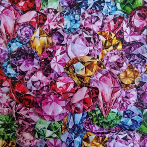 Diamonds stickers