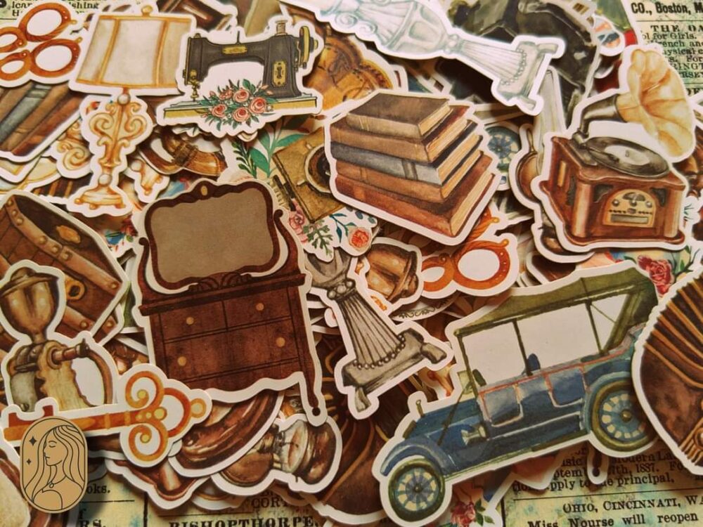 Vintage Stickers Collection A Yuca Gallery