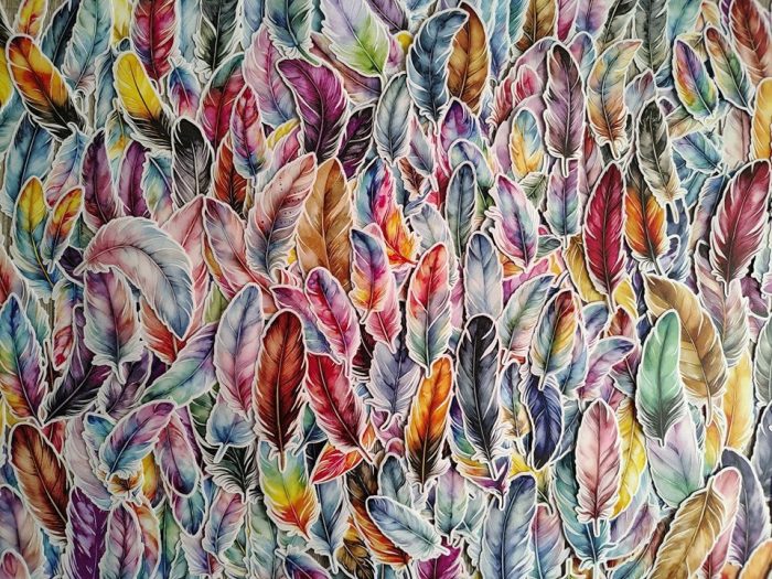 Feathers stickers - Image 8
