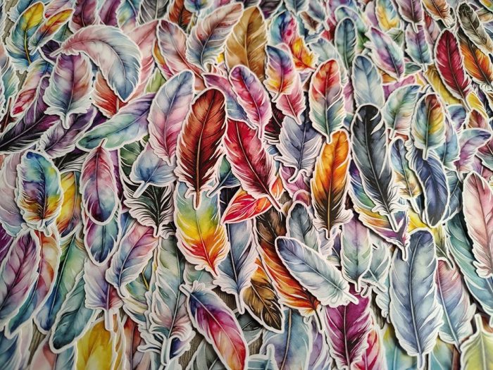 Feathers stickers - Image 7
