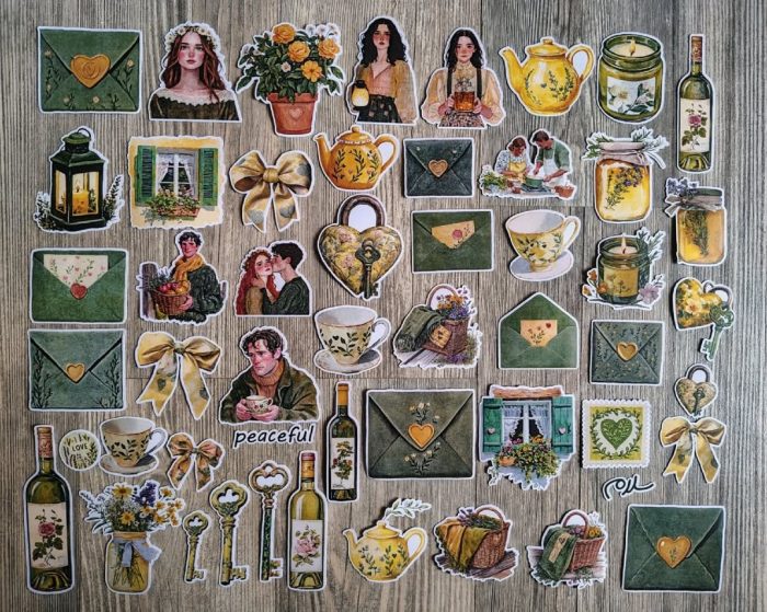 Letters in green - Image 2