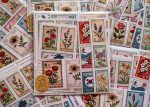 floral postage stamps - Image 11