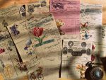Vintage floral invoices - Image 8