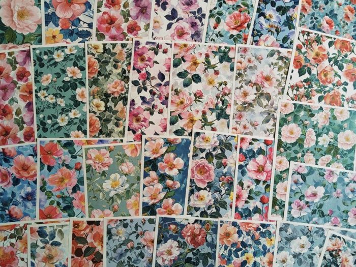 Soft floral paper - Image 4