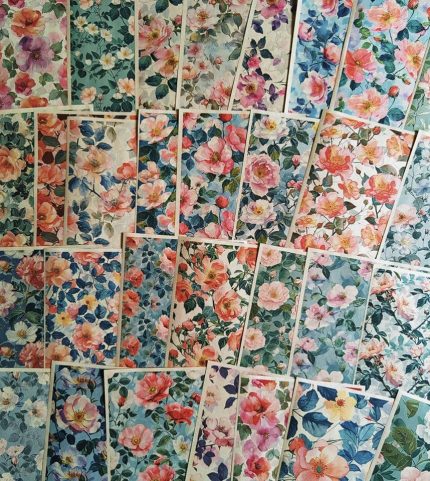 Soft floral paper