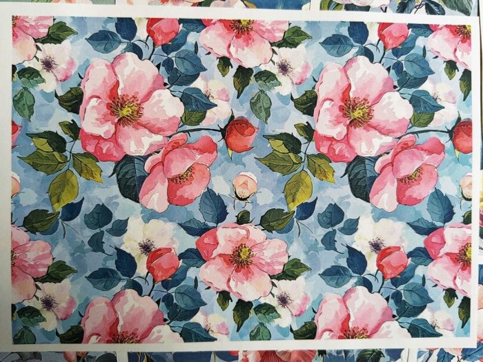 Soft floral paper - Image 8