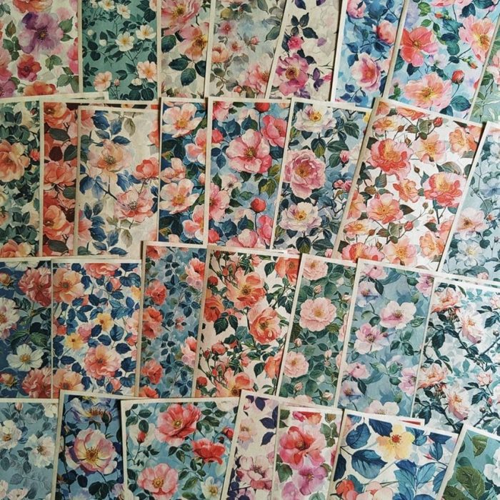 Soft floral paper - Image 5