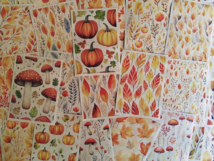 Autumn paper pack - Image 7