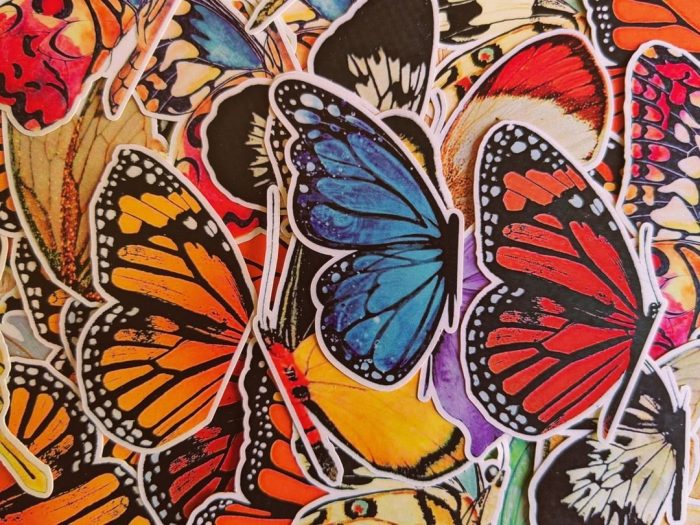 Butterfly wing stickers - Image 8
