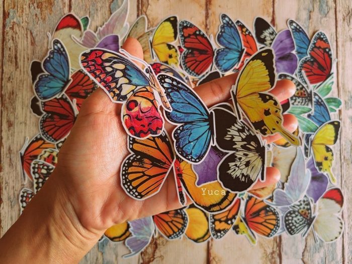 Butterfly wing stickers - Image 4