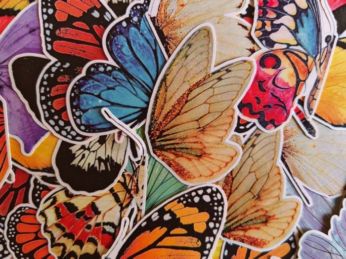 Butterfly wing stickers - Image 2