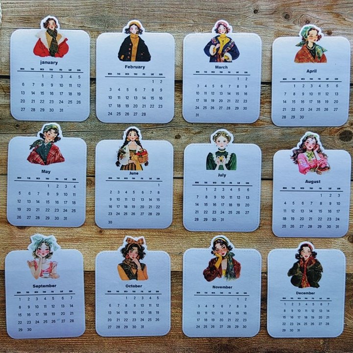 Sticky calendar