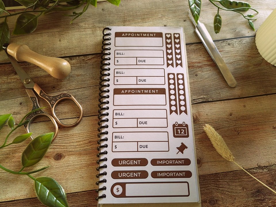 Planning icons sticker book - Image 10