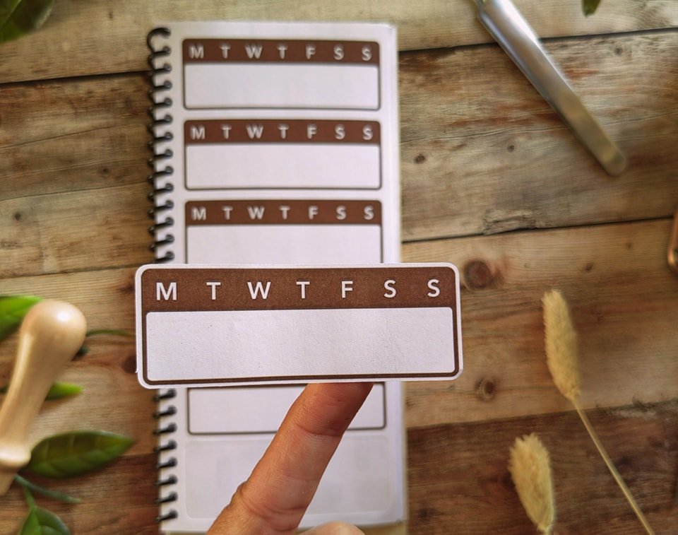 Planning icons sticker book - Image 11