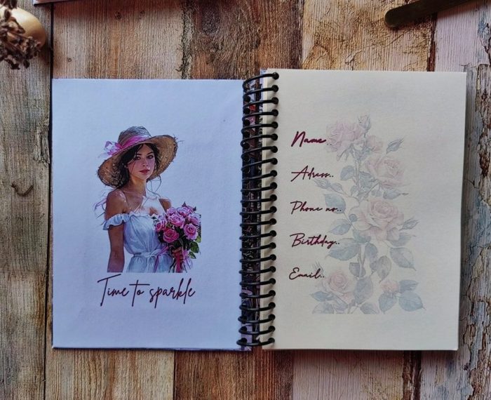 Pink rose planner - Image 7