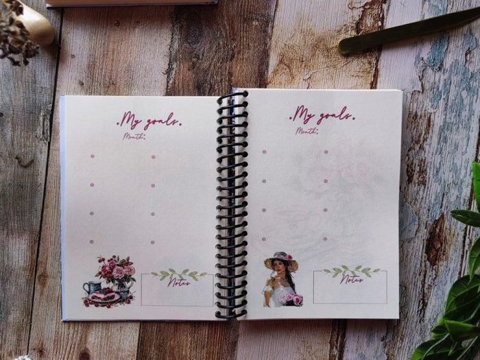 Pink rose planner - Image 17