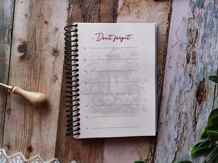 Pink rose planner - Image 23