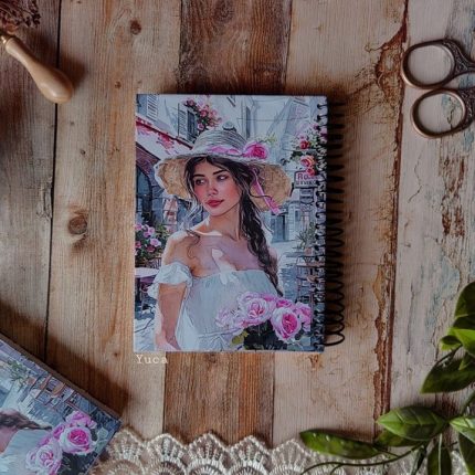 Pink rose planner