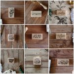 Islamic wooden stamps