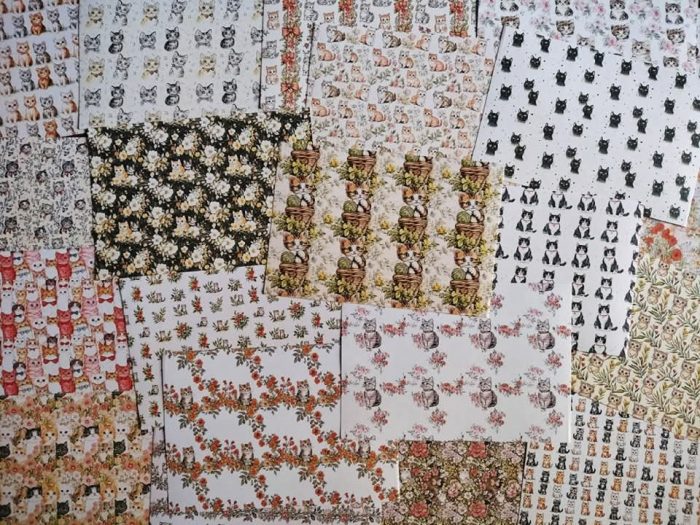 Cute cats paper - Image 4