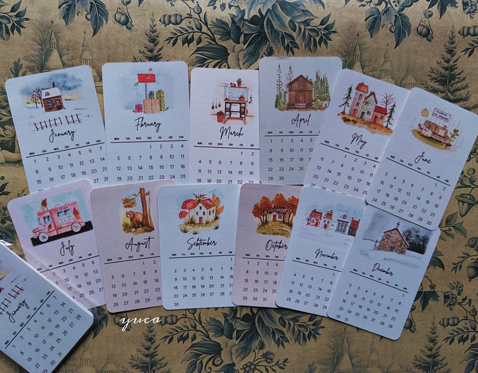 2024 sticky calendar - Image 2