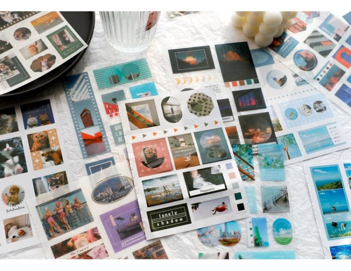 Travel Shaped Stickers for Scrapbook - Image 5