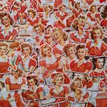 Retro housewife sticker - Image 2