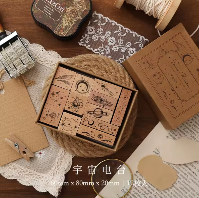 wooden Stamp Box - Image 2