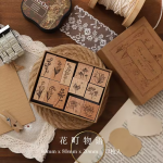 wooden Stamp Box