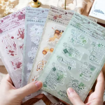 vintage clear stamps