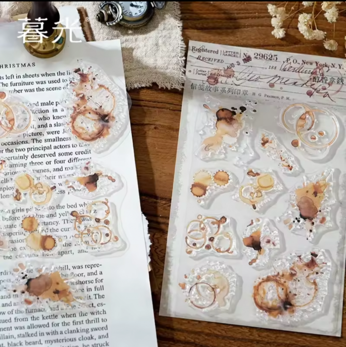 vintage clear stamps - Image 5