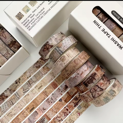 vintage washi tapes