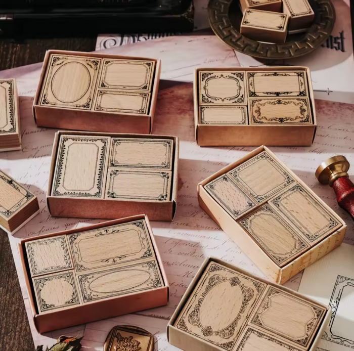 Labels stamp box - Image 5