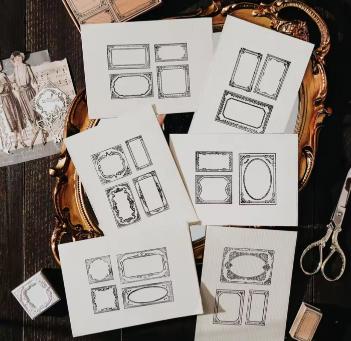 Labels stamp box - Image 3