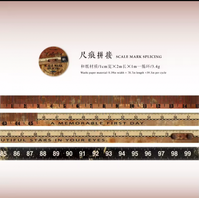 measure washi tapes - Image 4