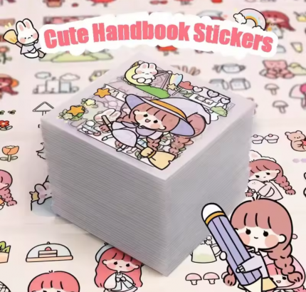 clear tinny stickers sheets