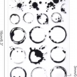 Coffee Stain clear stamp