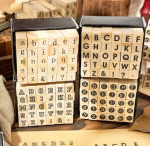 Small Alphabet stamp box - Image 3