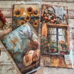 Rustic autumn paper pack