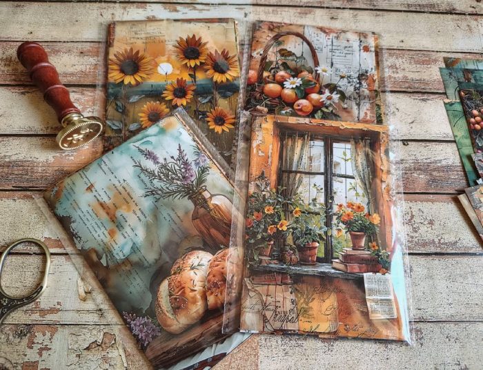 Rustic autumn paper pack - Image 7