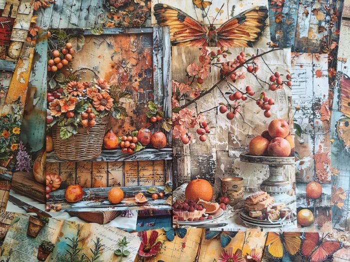 Rustic autumn paper pack - Image 6