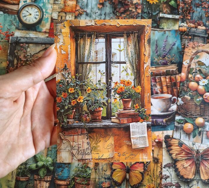 Rustic autumn paper pack - Image 9