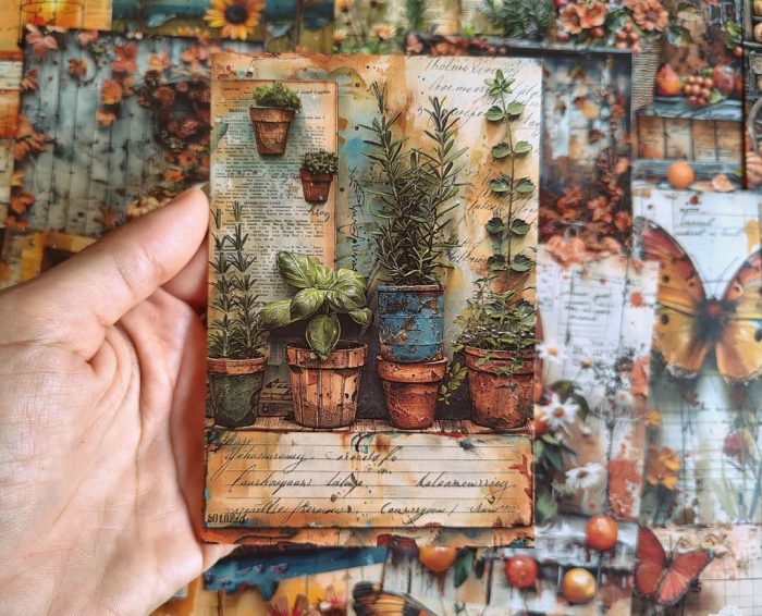 Rustic autumn paper pack - Image 4