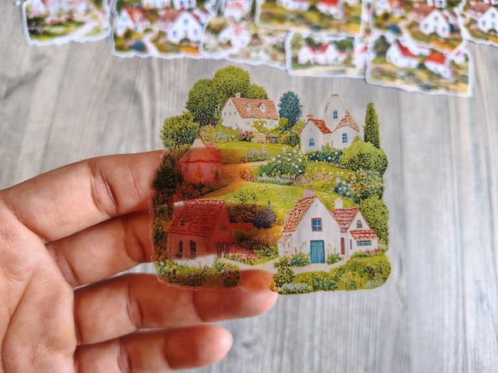 Beautiful village stickers - Image 4