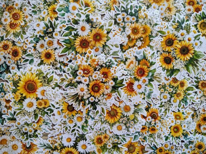 Sunflower & Jasmine Bouquet - Image 2