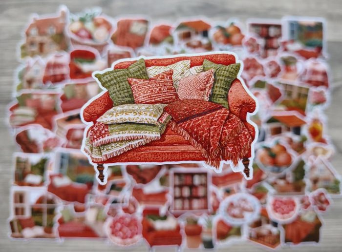 Orange green shadow - Image 7