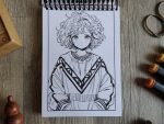 Cute girl universe coloring book - Image 5
